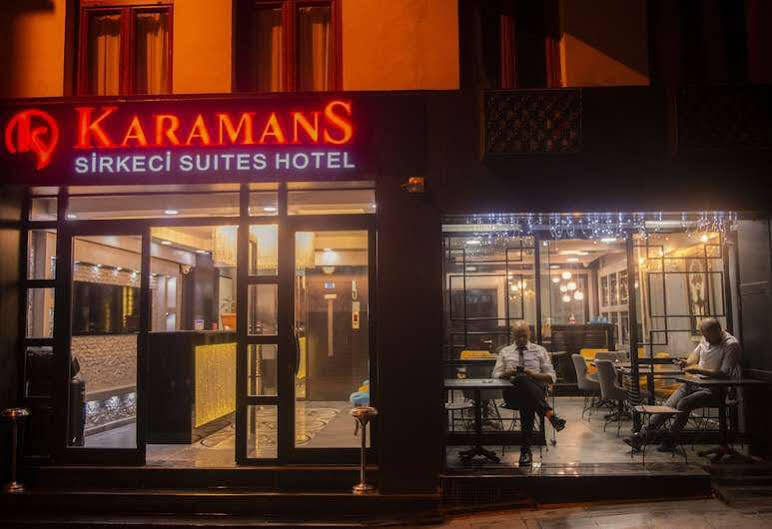 カラマンズ シルケジ スイーツ ホテル イスタンブール エクステリア 写真
